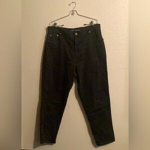 Bill Blass Stretch High Rise Black Jeans